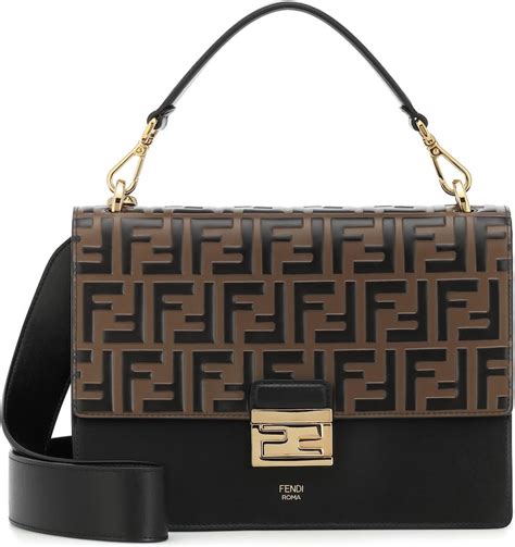 fendi kan u bag sale|fendi canvas shoulder bag.